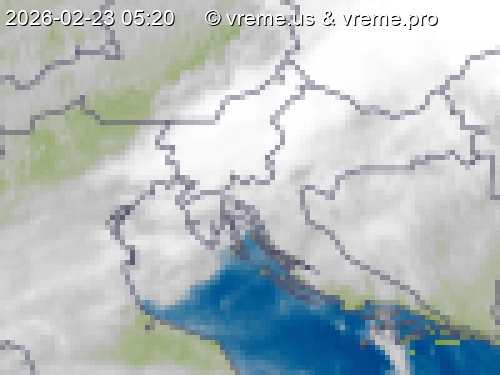 Oblačnost Slovenija