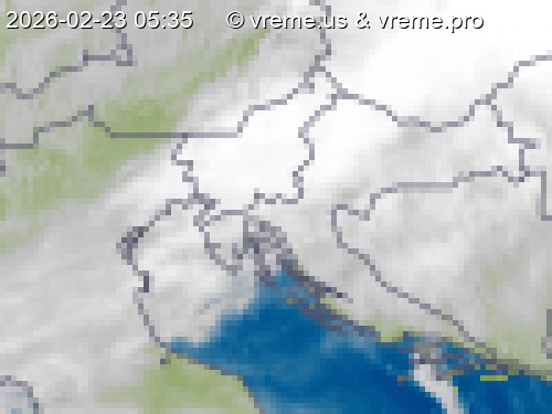 Oblačnost Slovenija