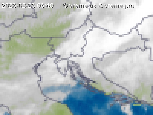 Oblačnost Slovenija