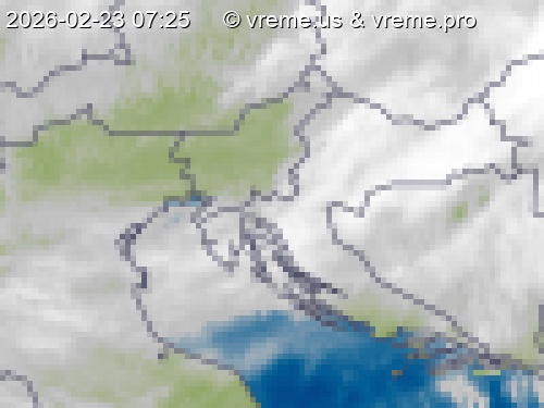 Oblačnost Slovenija