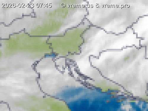 Oblačnost Slovenija