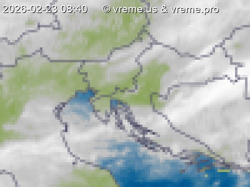 Oblačnost Slovenija