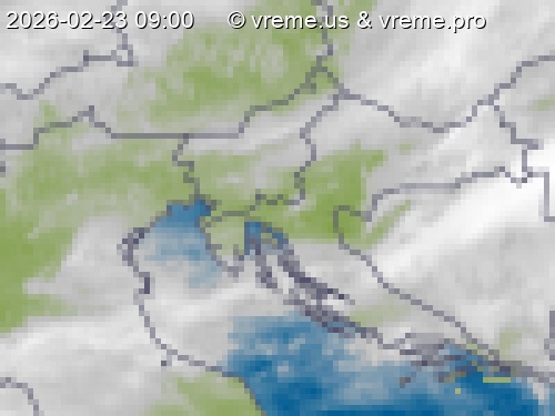 Oblačnost Slovenija