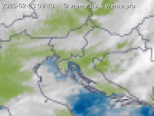 Oblačnost Slovenija