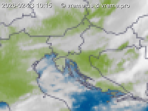Oblačnost Slovenija