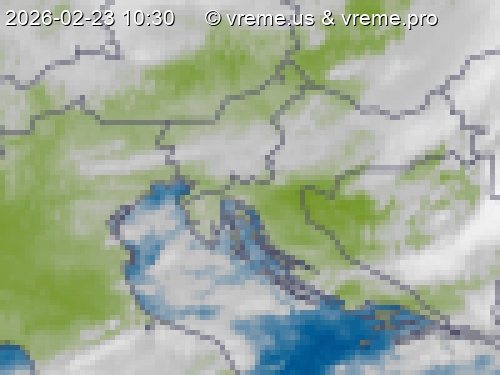 Oblačnost Slovenija