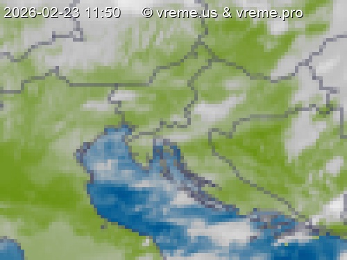 Oblačnost Slovenija