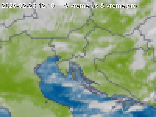 Oblačnost Slovenija