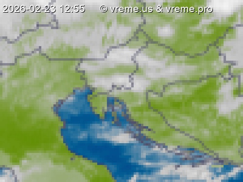 Oblačnost Slovenija