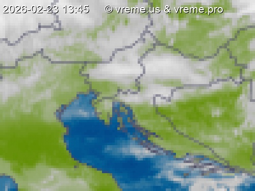 Oblačnost Slovenija