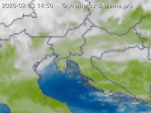 Oblačnost Slovenija