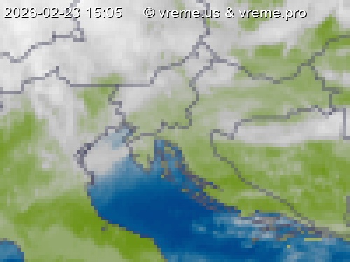 Oblačnost Slovenija