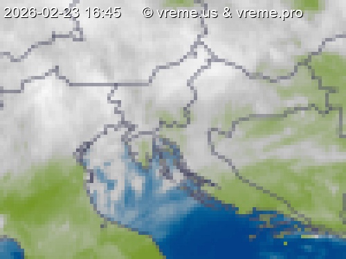 Oblačnost Slovenija