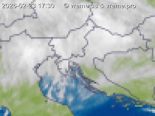 Oblačnost Slovenija