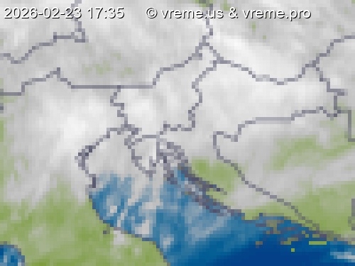 Oblačnost Slovenija