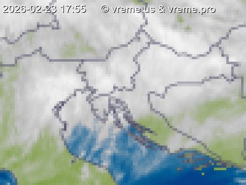 Oblačnost Slovenija