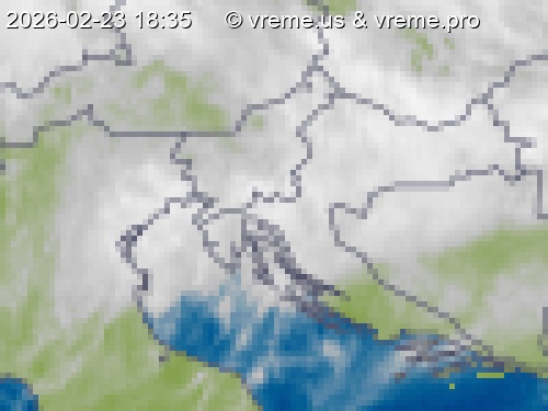 Oblačnost Slovenija