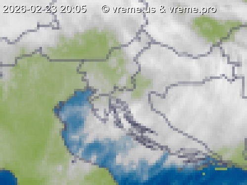 Oblačnost Slovenija