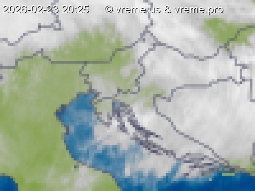 Oblačnost Slovenija