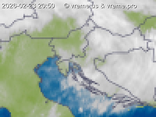 Oblačnost Slovenija