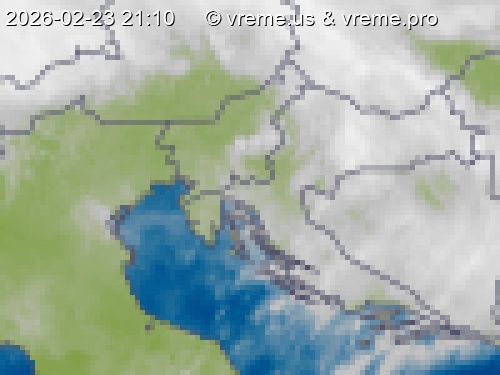 Oblačnost Slovenija