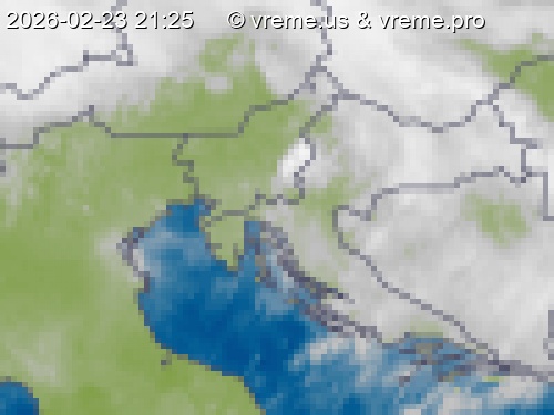 Oblačnost Slovenija