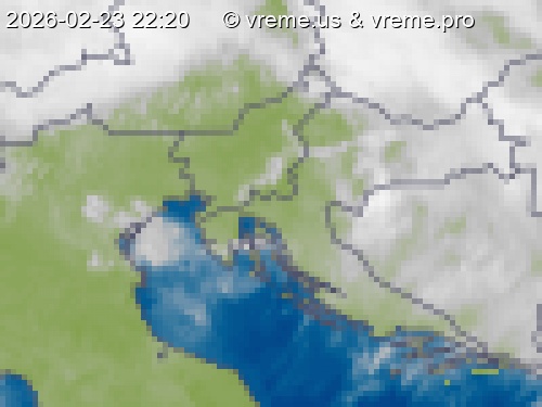 Oblačnost Slovenija