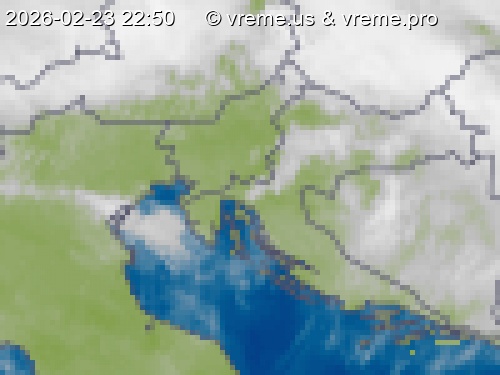 Oblačnost Slovenija