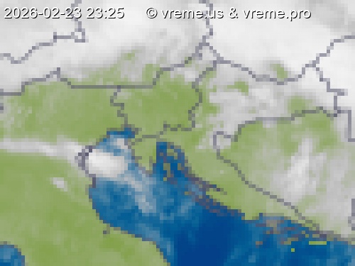 Oblačnost Slovenija