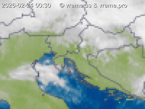 Oblačnost Slovenija