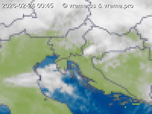 Oblačnost Slovenija