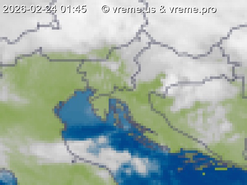 Oblačnost Slovenija