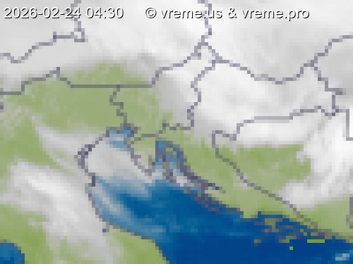 Oblačnost Slovenija