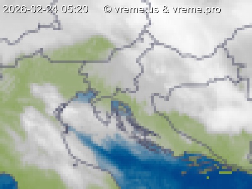 Oblačnost Slovenija