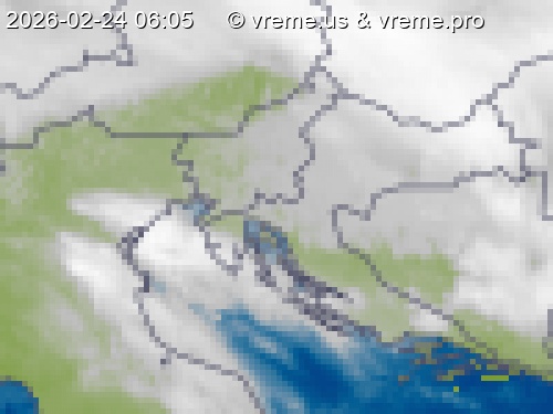 Oblačnost Slovenija