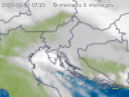 Oblačnost Slovenija