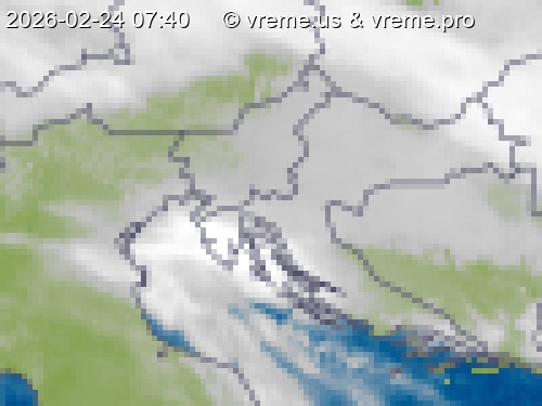 Oblačnost Slovenija