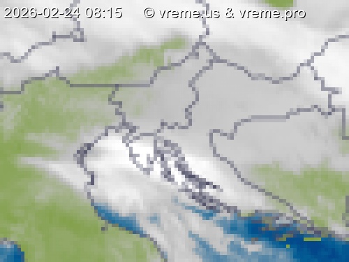 Oblačnost Slovenija
