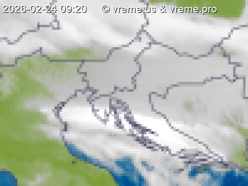 Oblačnost Slovenija