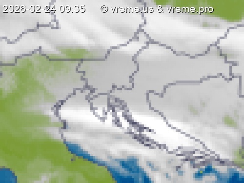 Oblačnost Slovenija