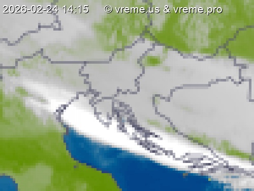 Oblačnost Slovenija