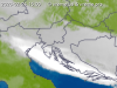 Oblačnost Slovenija