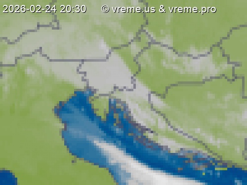 Oblačnost Slovenija