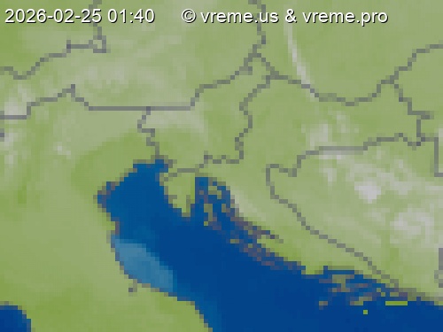 Oblačnost Slovenija