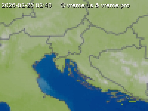 Oblačnost Slovenija