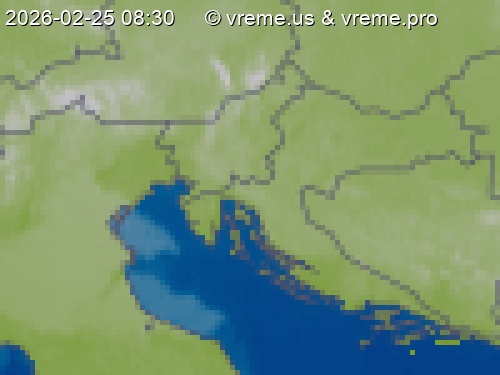 Oblačnost Slovenija