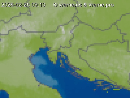 Oblačnost Slovenija