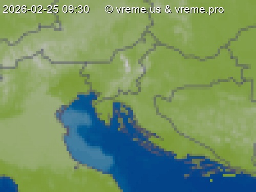 Oblačnost Slovenija