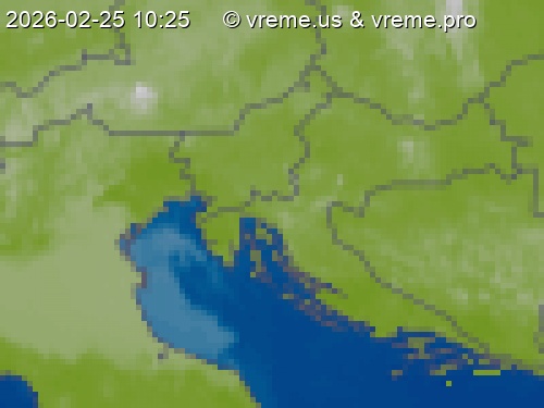 Oblačnost Slovenija