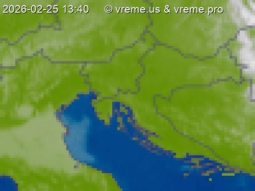 Oblačnost Slovenija